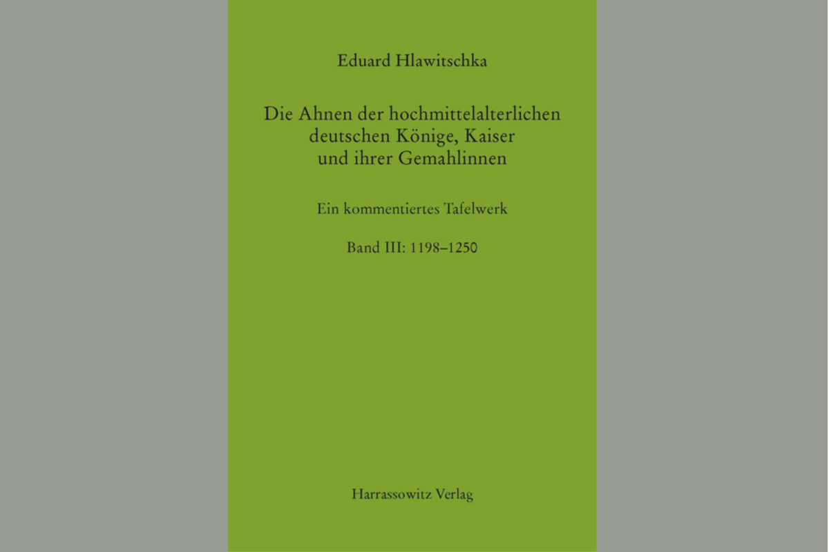 Eduard Hlawitschka: Die Ahnen der hochmittelalterlichen deutschen Könige, Kaiser und ihrer Gemahlinnen