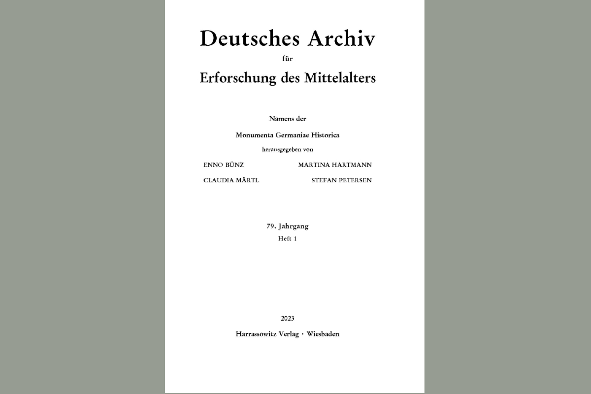 Deutsches Archiv: Heft 79,1