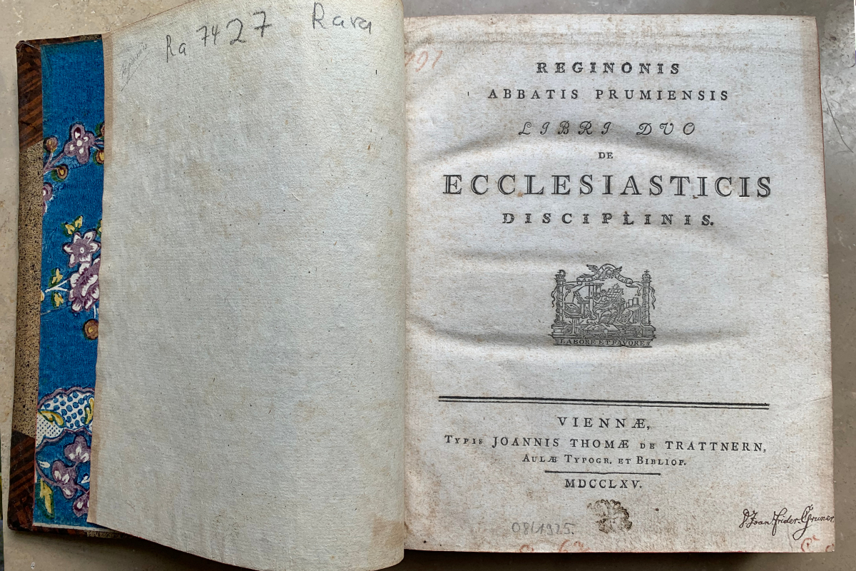 Nachdruck der Edition von Etienne Baluze, Wien 1765. MGH-Bibliothek Rara Ra 7427