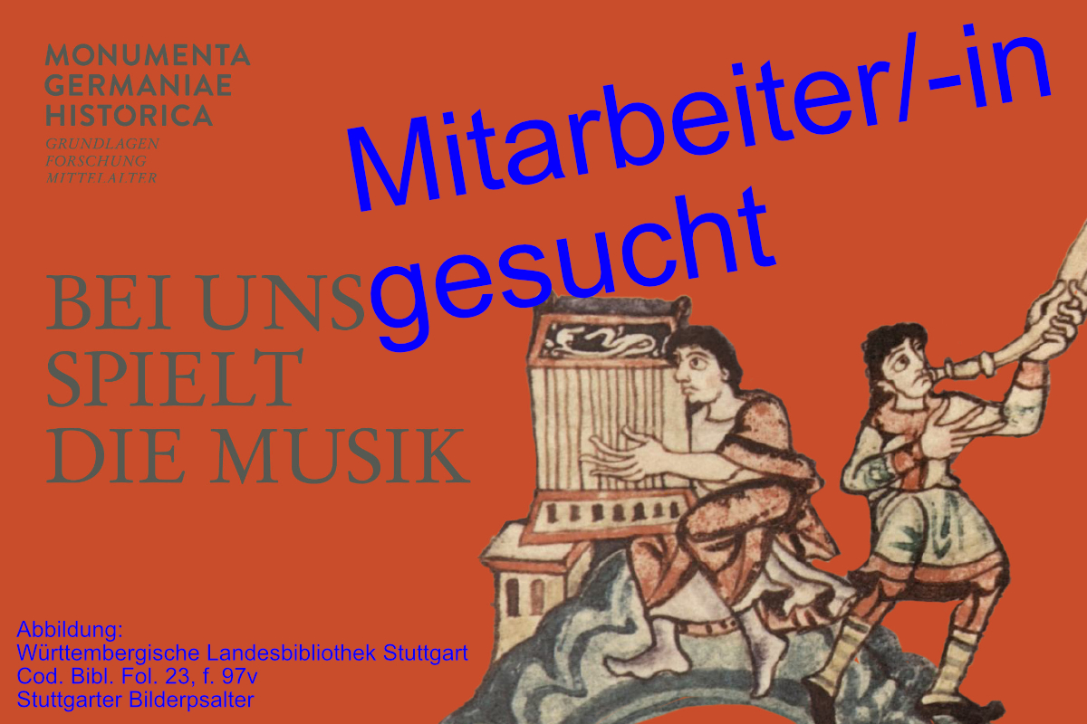 Stellenangebot: wissenschaftliche Mitarbeiterin / wissenschaftlicher Mitarbeiter